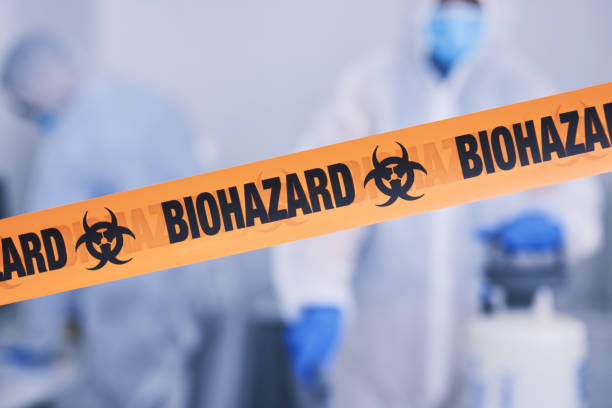 Professional Crime Scene Cleanup technician working in Middle River, MD